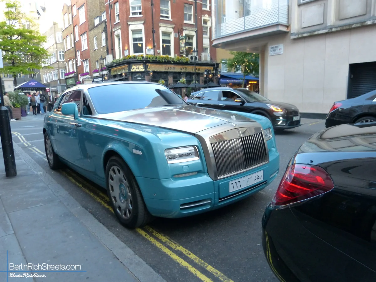 Rolls-Royce Phantom Coupe Series II Ghawwass Edition spotted in London — BerlinRichStreets